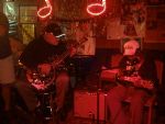 with t model ford at red's juke joint, clarksdale mississippi